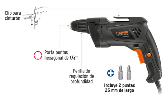 DESTORNILLADOR PARA PARED INDUSTRIAL