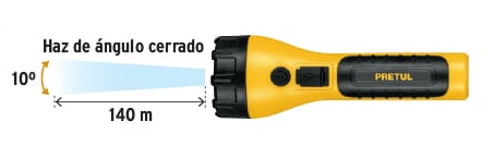 LINTERNA RECARGABLE LIRE-180P