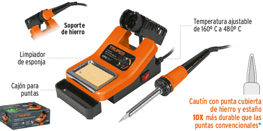 CAUTIN 48W PROFESIONAL CON ESTACION PARA ELECTRONICA