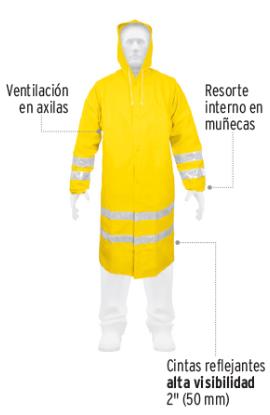 IMPERMEABLE REFLJANTE