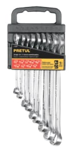 JUEGO LLAVE COMBINADA 9 PZ
