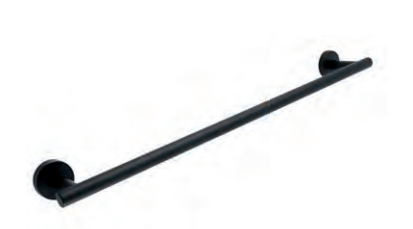 TOALLERO BARRA 1104.2 NEGRO