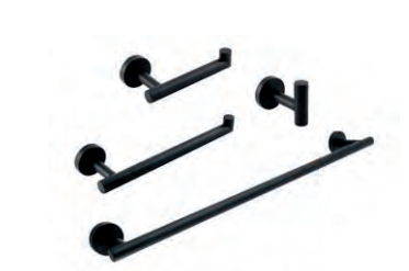 JUEGO ACCESORIOS NEGRO
