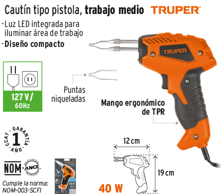 CAUTIN TIPO PISTOLA