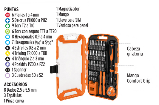 JUEGO REPARACION ELECTRONICA JGO-TEL-77