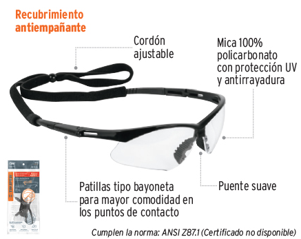 LENTES DE SEGURIDAD LESP-ST SPORT